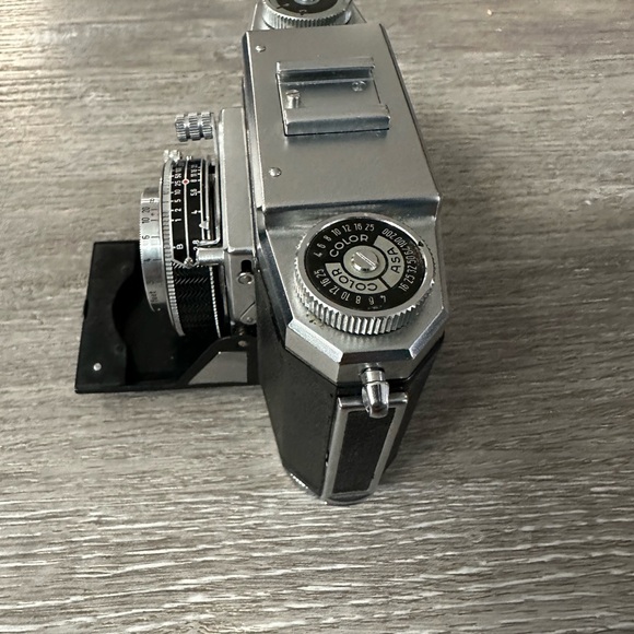 Vintage 1952 Zeiss Ikon Contina II 524/24 German 35mm Film Camera w Rang… - Picture 5 of 14